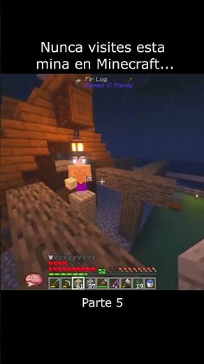 Nunca bajes a la Mina en Minecraft 💀