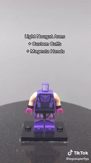LEGO Marvel Psylocke Minifigure | X-Men Character Building