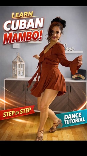 Tutorial Cuban Mambo #tutorial #mambo #dance #easy #howtodance #foryou #teacher #steps