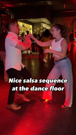 Check out this nice salsa sequence from @bollo_carlos_ and @inna_worldproject at the social dance party in Los Angeles. Comment SALSA for slow motion breakdown of these moves! Follow for more salsa tips #salsatips Meet @inna_worldproject in person in Los Angeles. DM to book your private lesson. #salsatutorial #salsadancing #salsaon1 #salsaclass #salsalosangeles | INNA