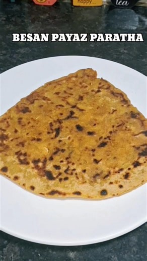 Besan Payaz Paratha #food #recipe #parathareceipe #cooking #shortsfeed #onion #food #paratharecipes