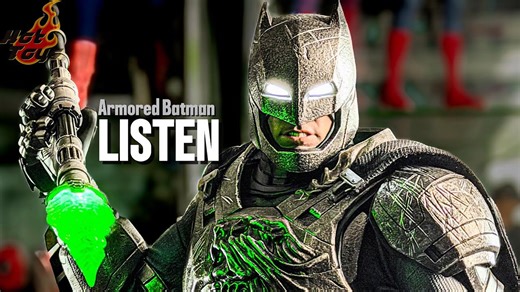 Hot Toys Armored Batman 2.0 deluxe ASMR unboxing