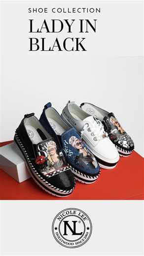 Our new show line collection is out now in our season prints SS24! 👟🖤 Find the shoe collection in link in bio or tap below! #nicoleleeusa #newcollection #ladyinblack #handbags #accessories #shoes #shoesaddict #fashiontrends #fashioninspo #design #ss24 | Nicole Lee Corporate