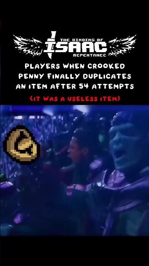 Players When CROOKED PENNY Finally PAYS in The Binding of Isaac Repentance!
