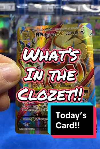 Mega Pidgeot ex!! #fyp #pokemon #pokemoncards #pokemontiktok #pokemoncommunity #pokémon #tcg #tcgplayer #whatsintheclozet #cardclozet #megapidgeotex #mega #evolution #art #texture #ultrarare #trainergallery #pokemonart #art #goldpokemon #pidgeot #fanart #musica #rock #look #lookatme