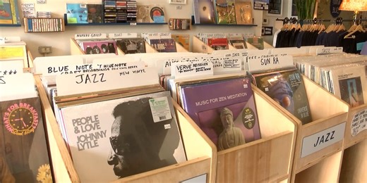 Dust off the record player, vinyl albums are gaining popularity again