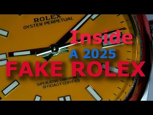 Complete teardown and rebuild of a fake Rolex