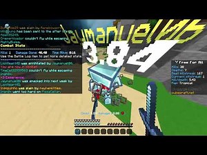 45 Minutes of Cubecraft FFA Gameplay