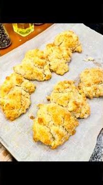 Baking From Scratch at Home: Cheddar Bay Drop Biscuits