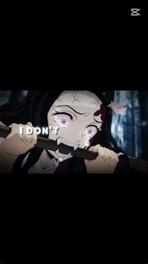 nezuko don't wont to loss control