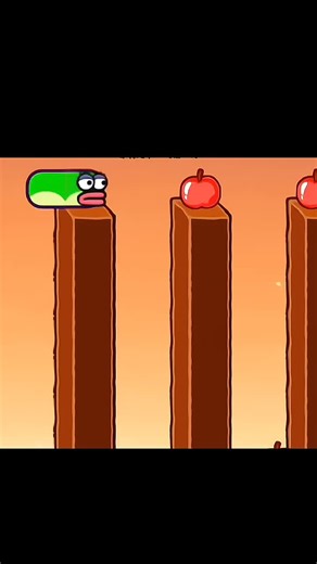 Snake Puzzle Depression: Funny Apple Worm Game