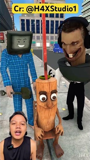 TUNG TUNG JADI PALANG!?️ Cr: H@H4XStudio1