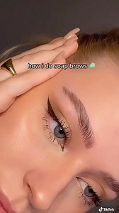 LENA | ad how i do soap brows 🧼💦 using the new @makeuprevolution soap & care styler and revolution create R13 soap styler brow brush! i absolutely... | Instagram