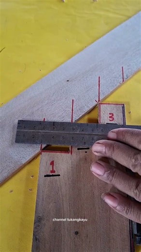 example of how to outline a raised wooden corner #woodworking #shortsvideo