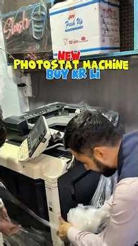New photostat machine buy kr li 😎🥰 #shortsviral #food