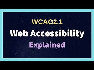 No BS Guide to Web Accessibility for Designers / WCAG2.1 & 508