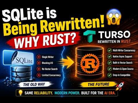 The Rust Revolution: Why SQLite is Being Rewritten in Rust | Turso