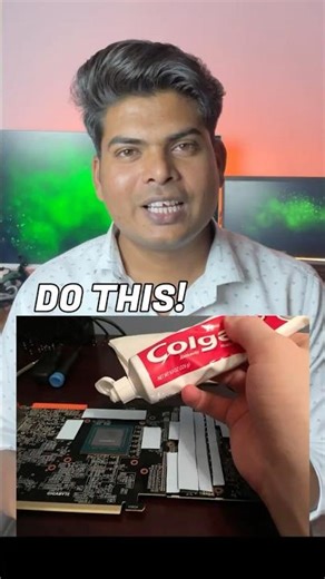 Using Toothpaste as Thermal Paste😱