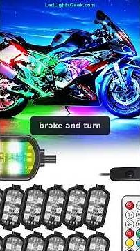 Best Motorcycle LED Light Kit