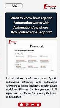 Want to know how Agentic Automation works with Automation Anywhere Key Features of AI Agents?