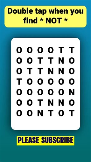 Find 👉NOT👈 in 5 seconds | Visual Test | Observation Skills | Number Search | Find the Odd one out