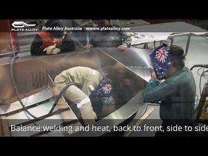 Building a Plate Alloy (Aluminium) Boat