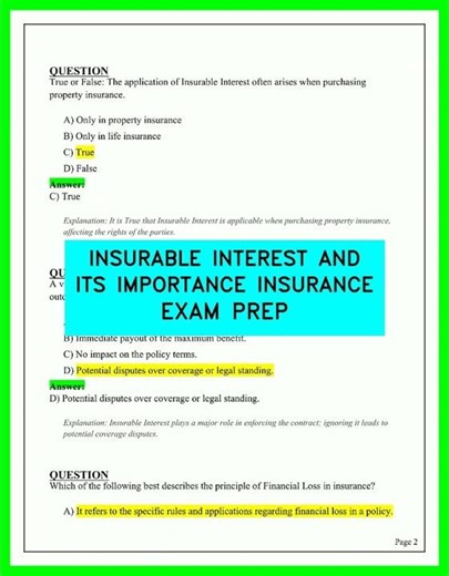 Pass Your 2026 Insurance Exam: Insurable Interest Mastery Guide To Get Licensed Fast Today