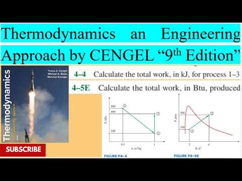 Final Work done in kJ and BTU |P 4-4, 4-5E|ThermodynamicsAn EngineeringApproachbyCENGEL9thEdition