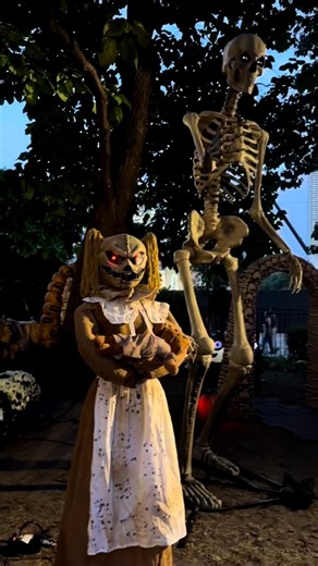 riverside_downtown on Instagram: "Downtown Riverside transforms when October rolls in. 👻✨ From glowing pumpkins and eerie lights to haunted happenings and costumed crowds — the whole city comes alive after dark. 🎃 Here’s a glimpse of what Halloween feels like in the heart of downtown. 🌙 #DowntownIsCallingOfficial #RiversideDowntown #ExploreRiverside #HalloweenInRiverside #DowntownVibes #HauntedRiverside"