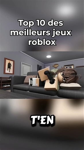 ‼️Top 10 des meilleurs jeux roblox #roblox #robloxfr
