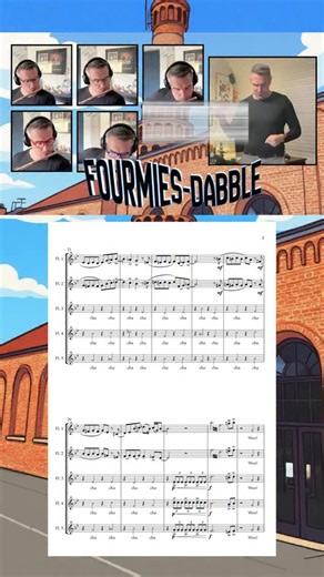 An excerpt from my newest piece for flute ensemble and is for five C Flutes AND it’s written specifically for KIDS! An adventure into the world of SWING! Five parts, graded in difficulty with extended techniques and opportunities for improvised solos! Check out www.garethmclearnon.com/swing for details! | Gareth McLearnon - Flute