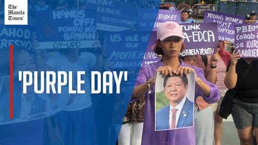 WATCH: Women's group protests corruption in flood control projects