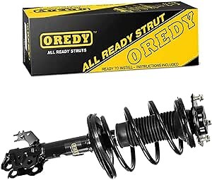 Amazon.com: OREDY Front Right Strut Assembly w/Coil Spring for 2012-2017 Toyota Camry Hybrid LE, Hybrid XLE, L, LE, XLE - 172940 : Automotive