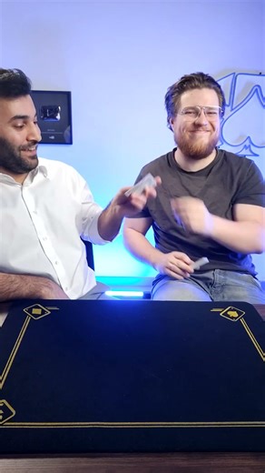 He tricked me again... 🤣 #magician #magictrick #magic #cardtrick