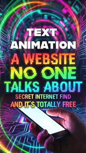 Free Text Animation Website. Thank me later #textanimation #free