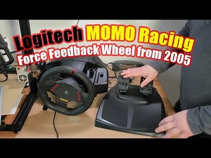 Logitech MOMO Racing [Unboxing a 15 year old sim racing wheel in 2020]