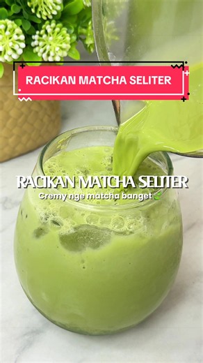 Racikan Matcha Seliter: Resep Matcha Latte Sederhana 1 Liter