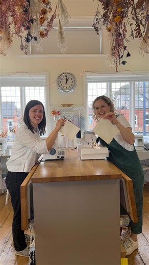 Guthrie & Ghani Dressmaking Fabric Shop on Instagram: "Lauren vs. Becca: the Ultimate Overlocker Thread-Off!⁠ ⁠ Airthreading magic vs. Overlocker Wizard mastery ⚔️🧵⁠ ⁠ The @JanomeUK Airthread 2000D puts up a good fight…⁠ …but Becca, who teaches all our overlocker classes here at G&G, remains truly unbeatable ✨⁠ ⁠ What’s your secret threading superpower? Tweezers? Patience? Magic spells? Share it with us! ✨🧵⁠ ⁠ #OverlockerLife #SewingCommunity #SewingTips #JanomeSewing #SewingReels"