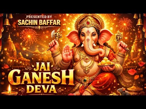 JAI GANESH DEVA | GANESH AARTI | MUSIC VIDEO |SACHIN BAFFAR #ganesh #song #music #sachinbaffar #new