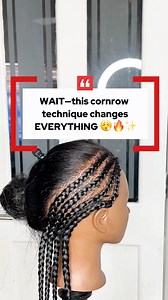 Be amazed with these cornrows come together faster than you expect 😮‍💨✨ Clean parts, smooth grip, and a flawless finish using a simple technique you’ll want to save 🔥💫 #hairgoddesstutorialsandlifestyle #cornrowsbraids #braidstyles | Hair goddess tutorials and lifestyle