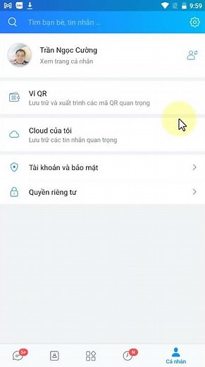 How to log out of zalo on the latest phone