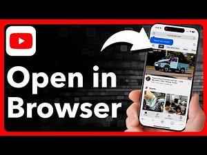 How To Open YouTube In Chrome Browser Not The App