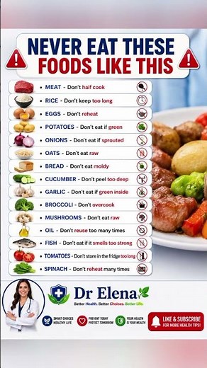 15 Common Food Mistakes You Should Avoid