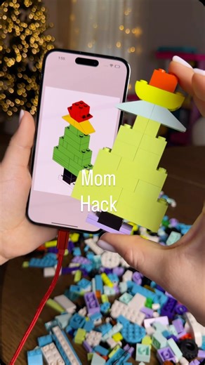 Iryna Yauseyeva on Instagram: "With the @brickit.app , kids will happily spend time during the Christmas holidays 🎄 Such a great find — I really wish I had discovered it earlier! #momhacks #brickitapp #lifehacks #brickit #lego"