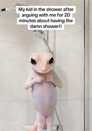 The Struggles of Getting Kids to Shower
