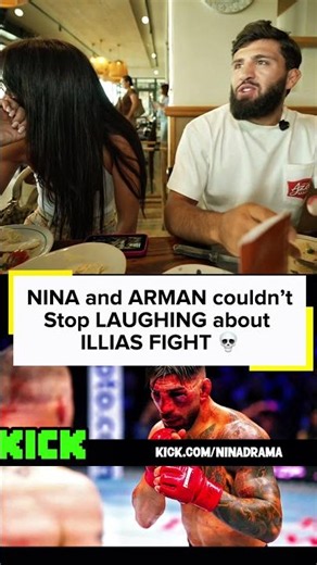 NINA and ARMAN couldn’tStop LAUGHING about ILLIAS FIGHT 💀 || #ninadrama