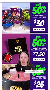 Literally one of the BEST sales Short Story have ever done! 🤩 All of their Star Wars™ and Marvel are 50% off which is HUGE! Short Story never really does half price sales so this is definitely a win. PLUS it’s the first time their Marvel has been on sale! They also added new candle bundles to their Star Wars and Marvel ranges that are all 60% off! And the biggest saving to date is that all of the car air fresheners are $2 with any purchase!* Shop the sale TODAY at shortstory.com.au! — *T&Cs App