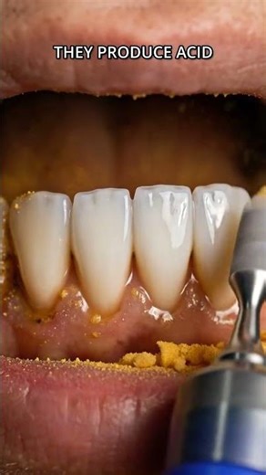 This is how cavities actually start 👀 #dentist #shorts