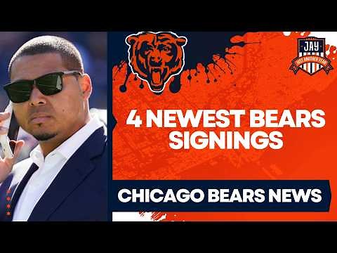 OFFICIAL: 4 Newest Signings For Bears Gives Big Cap Update + News on 3 Unsigned Rookies