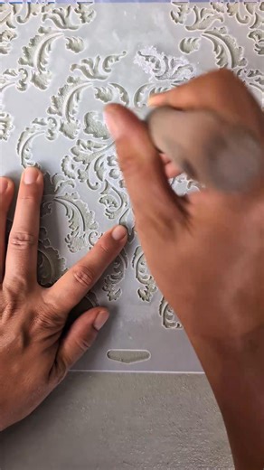 1.7K views · 32 reactions | ✨Adding some extra magic to a special order today — brushed on my favourite white pearl metallic paint! ✨ It gives the perfect soft shimmer that dances in the light, adding elegance without being over the top. This pearly finish transforms any surface with a gentle, luxurious glow — one of my absolute go-tos for timeless beauty. 懶 Link in the comments if you’d love to try it too! | Shabby Chic & Co | Facebook